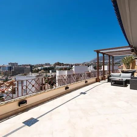 Lejlighed Ph Bellagio: Luxurious And Romantic Duplex Penthouse With Private Pool & Sea Views Benalmádena