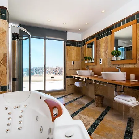 Ph Bellagio: Luxurious And Romantic Duplex Penthouse With Private Pool & Sea Views Lejlighed Benalmádena